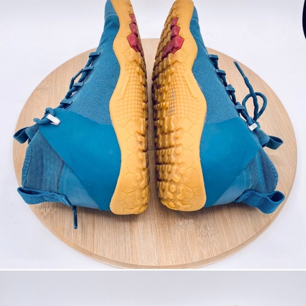 Vivo Barefoot Blue Hi Top Minimalist Sneakers - Picture 10 of 11